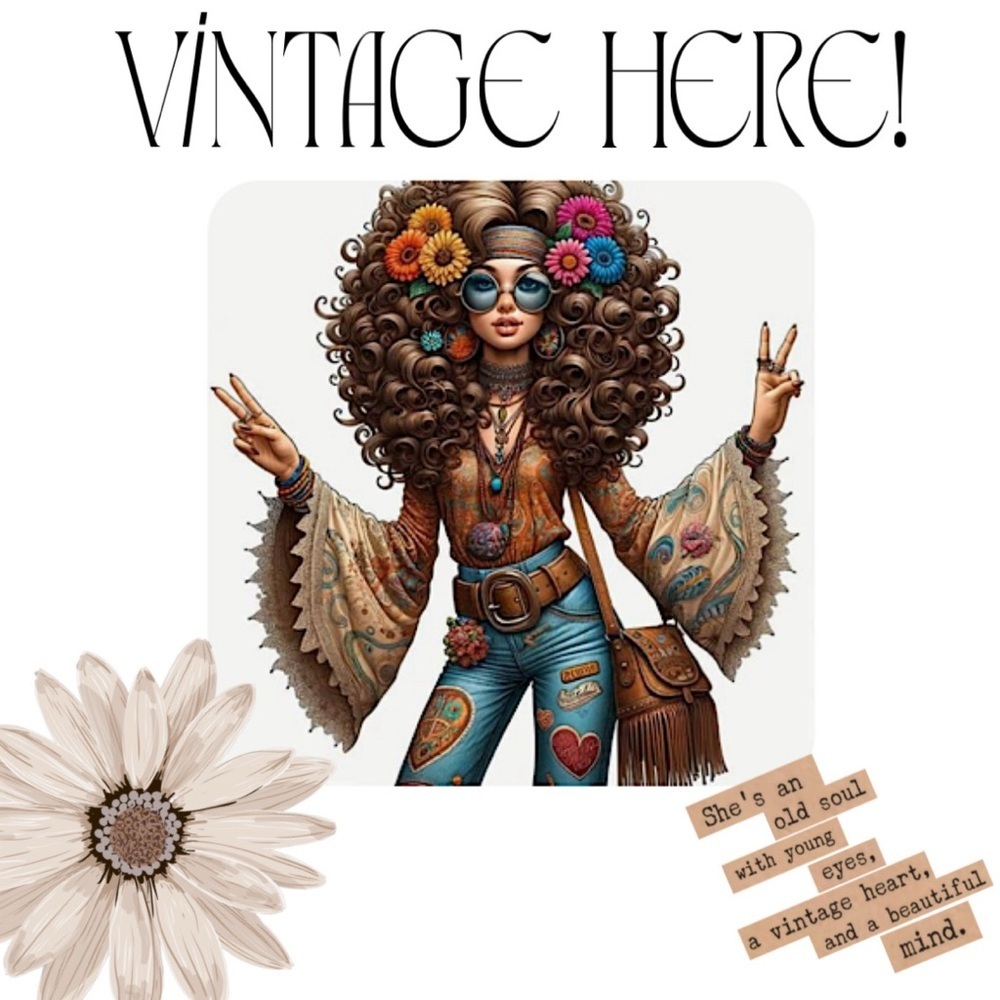 Vintage Here!! Rare! Finds! Hippie! Boho! Collectibles!